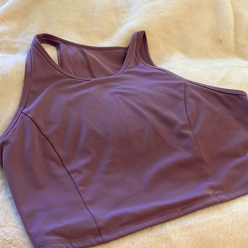 Workout crop top